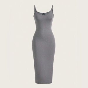 Grey Bodycon Dress